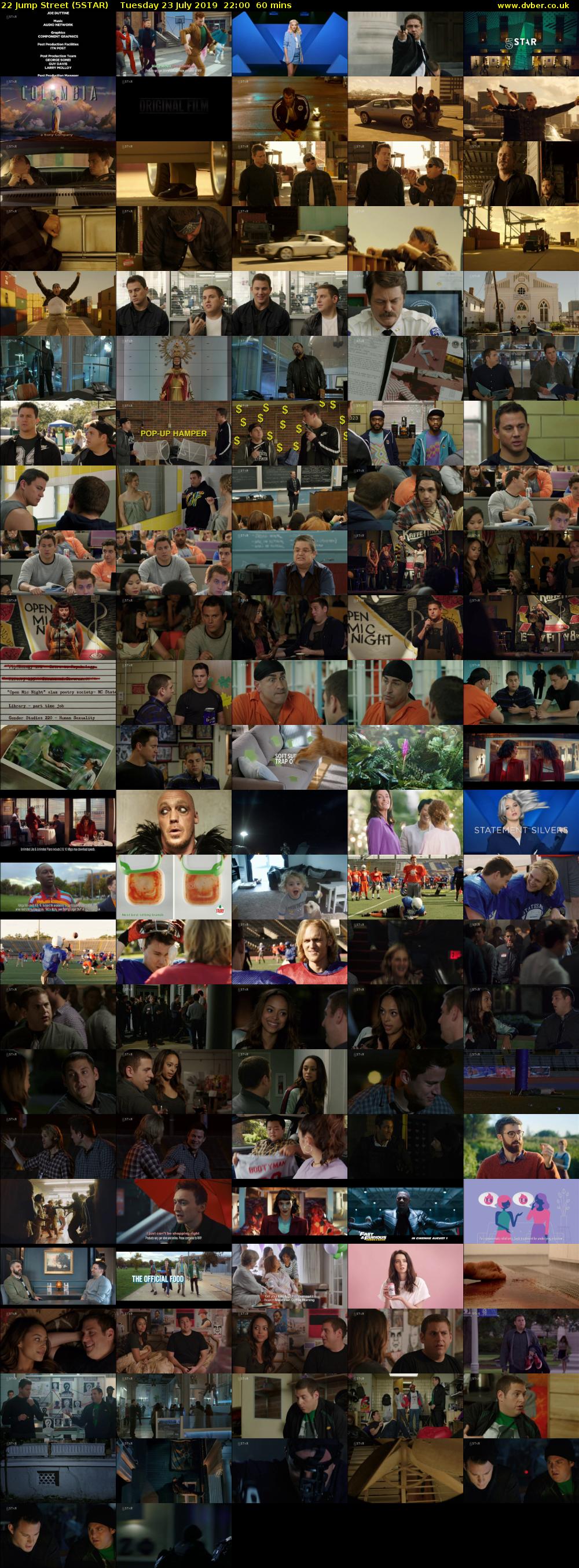 22 Jump Street (5STAR) Tuesday 23 July 2019 22:00 - 23:00