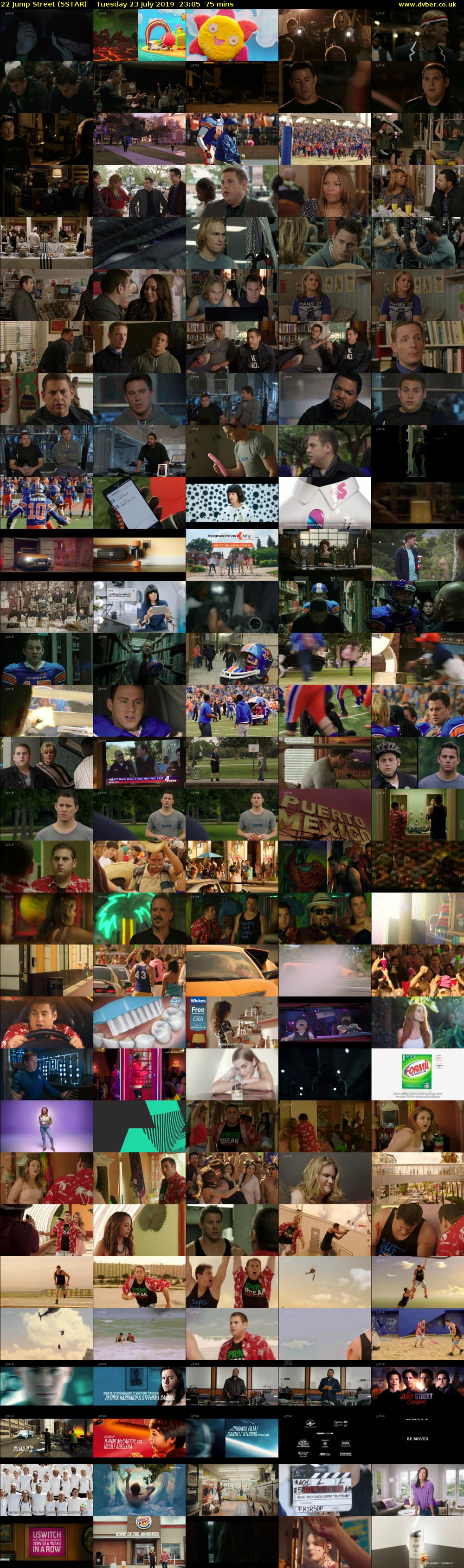 22 Jump Street (5STAR) Tuesday 23 July 2019 23:05 - 00:20