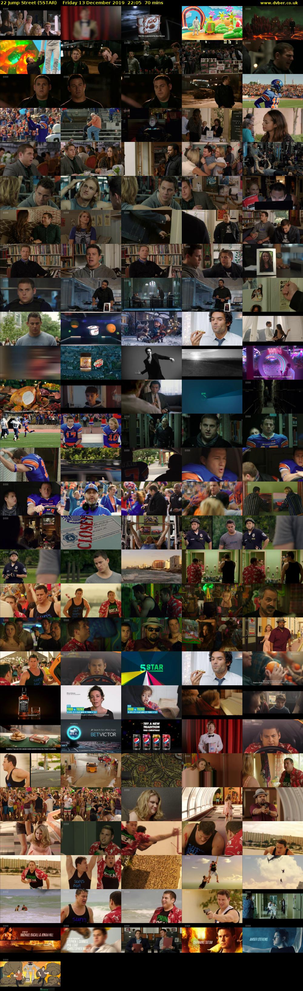 22 Jump Street (5STAR) Friday 13 December 2019 22:05 - 23:15