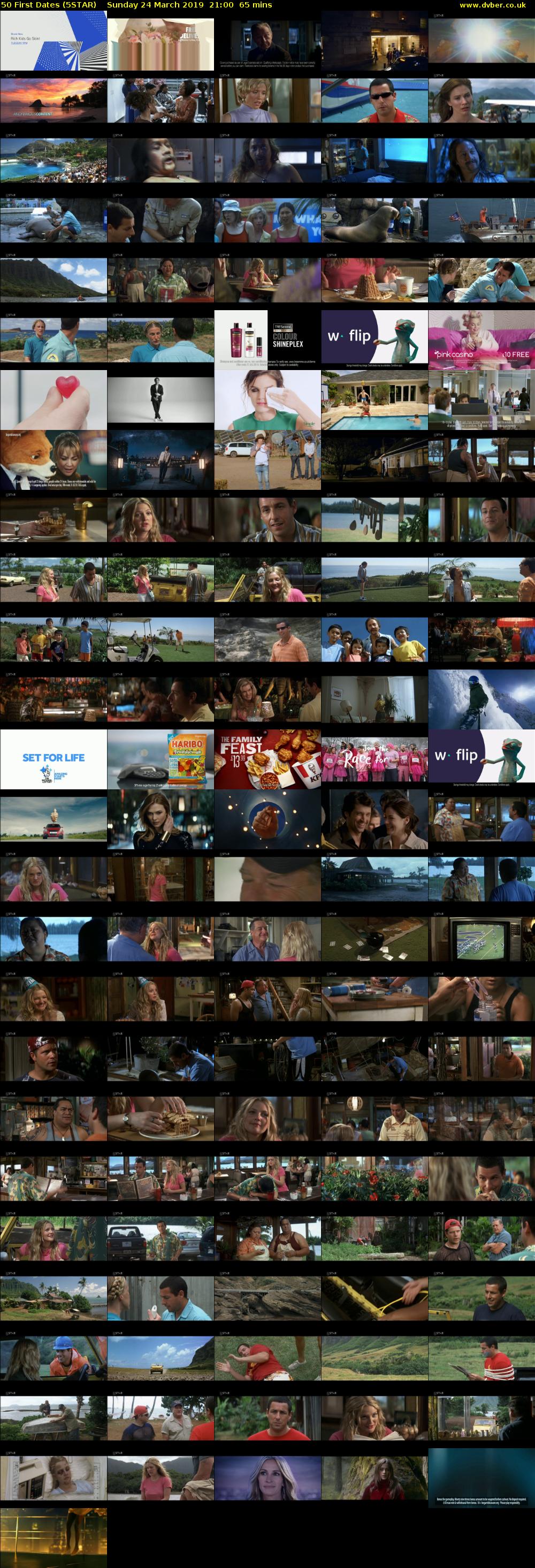 50 First Dates (5STAR) Sunday 24 March 2019 21:00 - 22:05