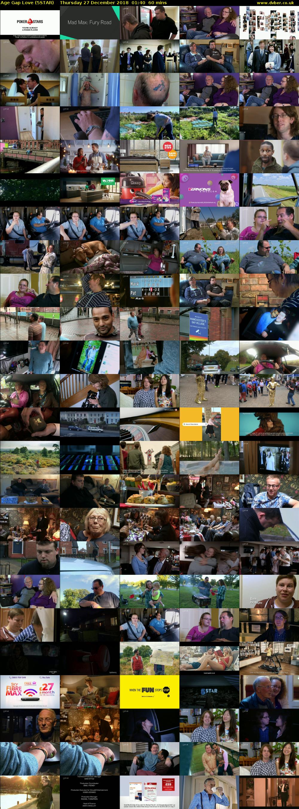 Age Gap Love (5STAR) Thursday 27 December 2018 01:40 - 02:40