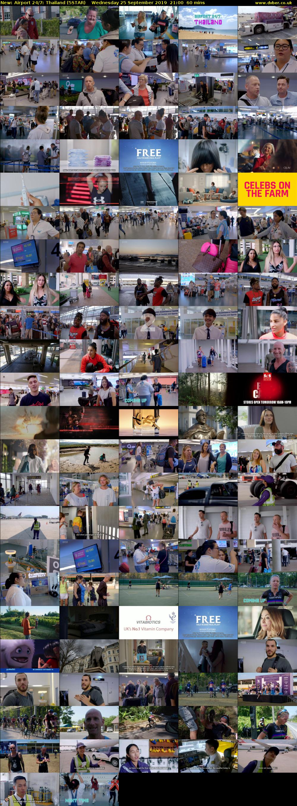 Airport 24/7: Thailand (5STAR) Wednesday 25 September 2019 21:00 - 22:00