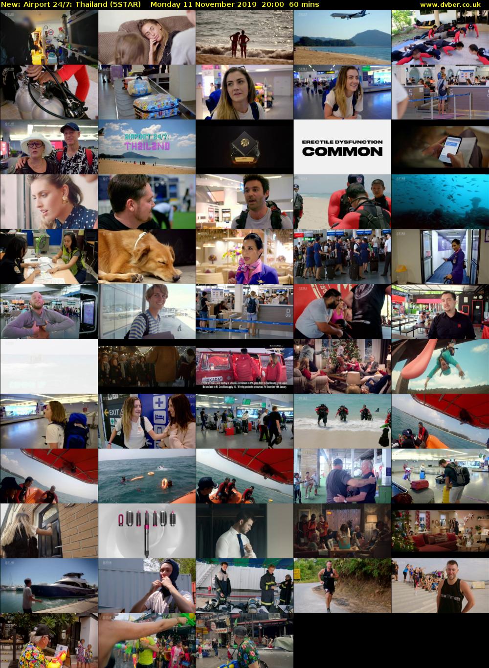 Airport 24/7: Thailand (5STAR) Monday 11 November 2019 20:00 - 21:00