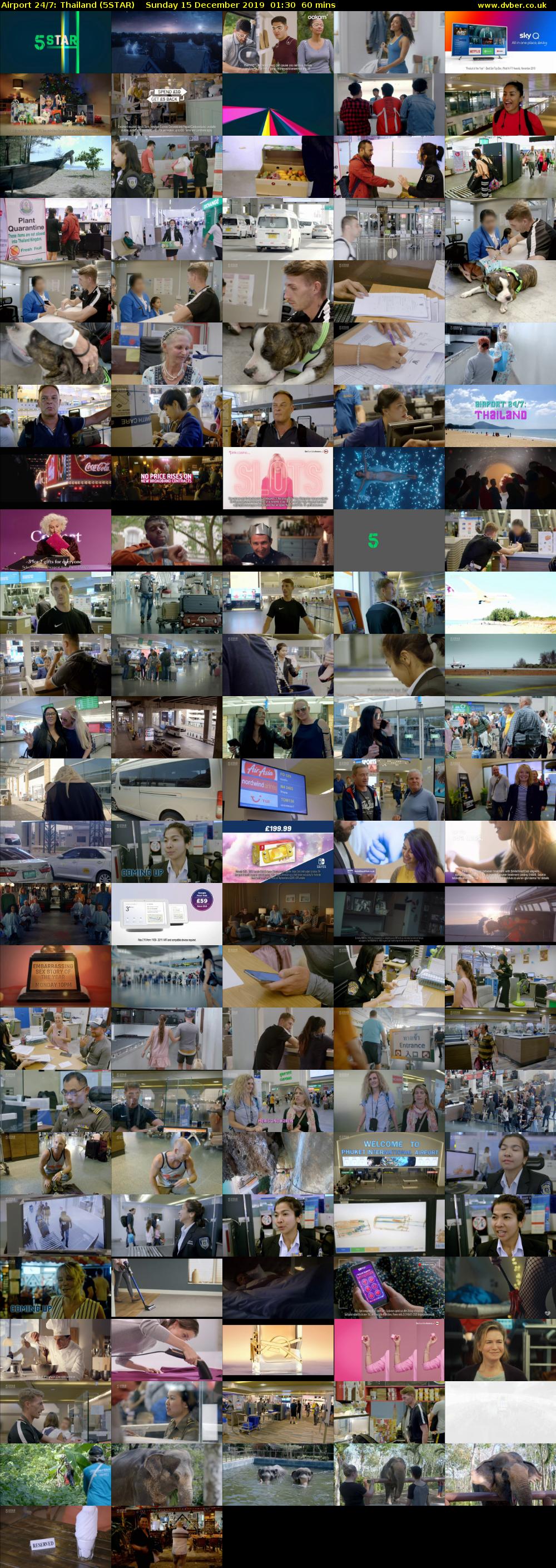 Airport 24/7: Thailand (5STAR) Sunday 15 December 2019 01:30 - 02:30