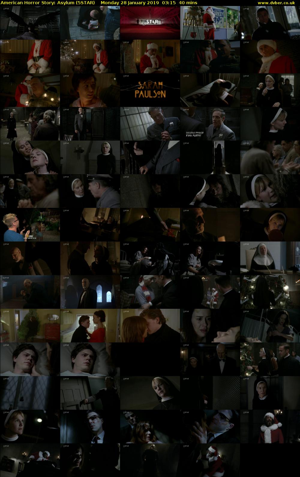 American Horror Story: Asylum (5STAR) Monday 28 January 2019 03:15 - 03:55