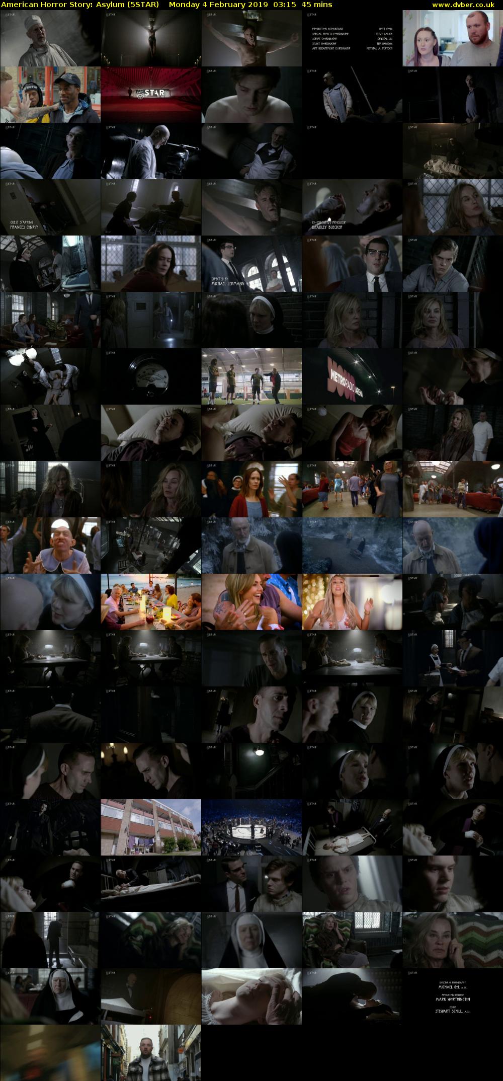 American Horror Story: Asylum (5STAR) Monday 4 February 2019 03:15 - 04:00