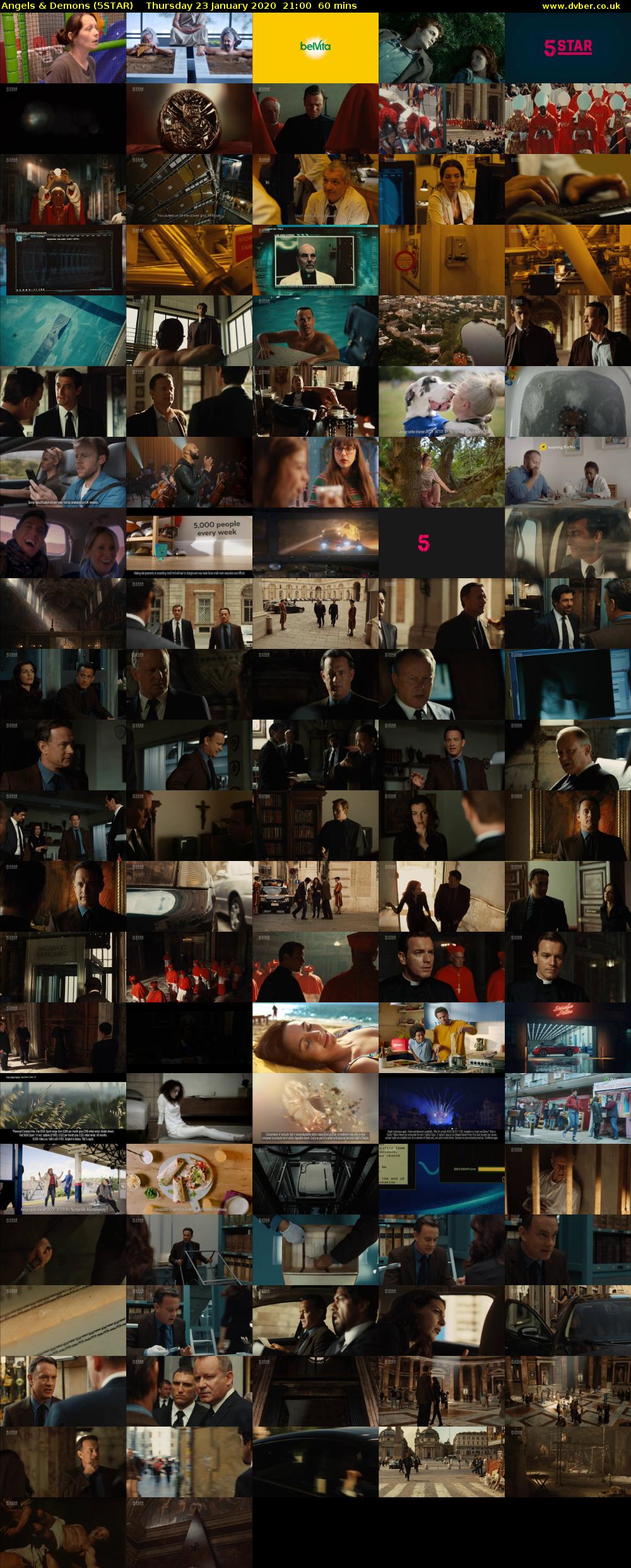 Angels & Demons (5STAR) Thursday 23 January 2020 21:00 - 22:00