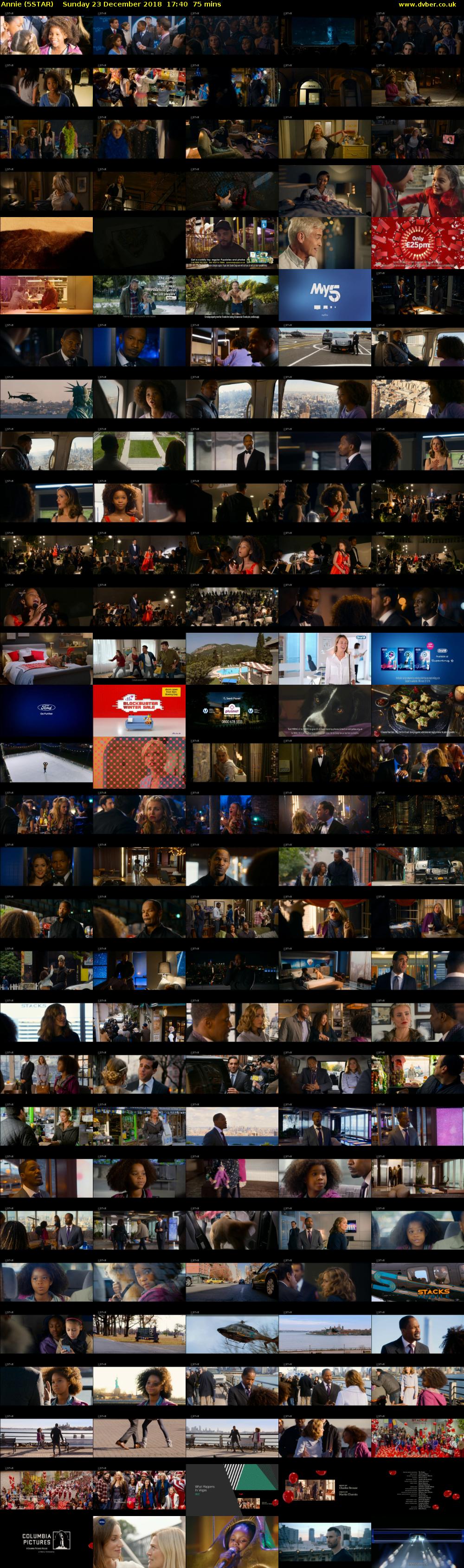 Annie (5STAR) Sunday 23 December 2018 17:40 - 18:55