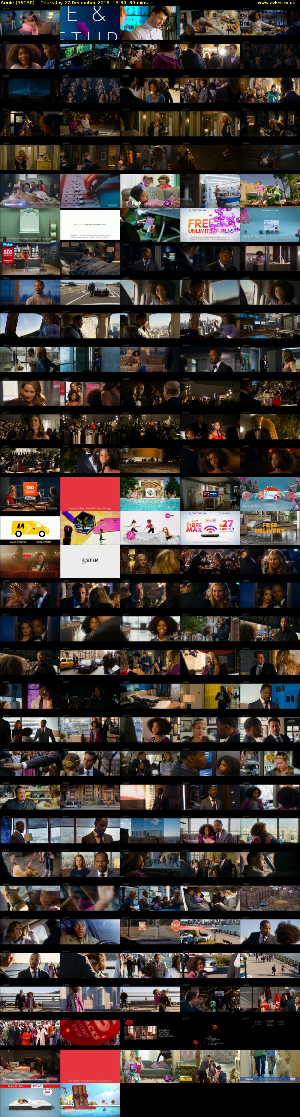 Annie (5STAR) Thursday 27 December 2018 13:30 - 14:50