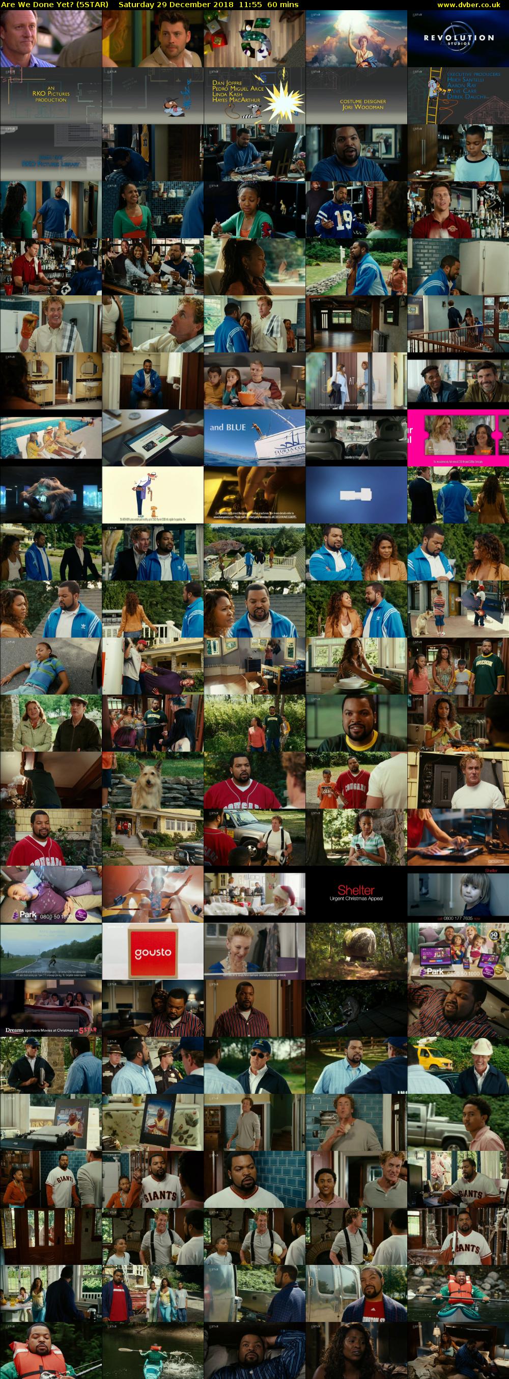 Are We Done Yet? (5STAR) Saturday 29 December 2018 11:55 - 12:55