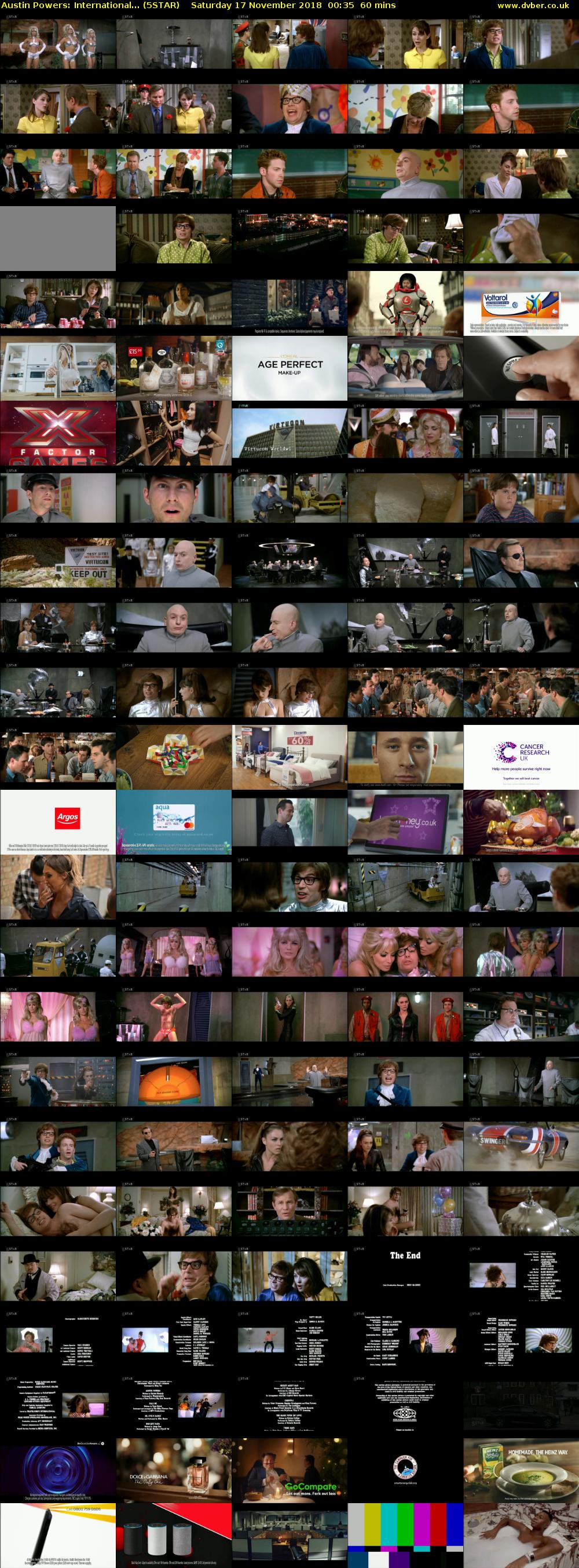 Austin Powers: International... (5STAR) Saturday 17 November 2018 00:35 - 01:35