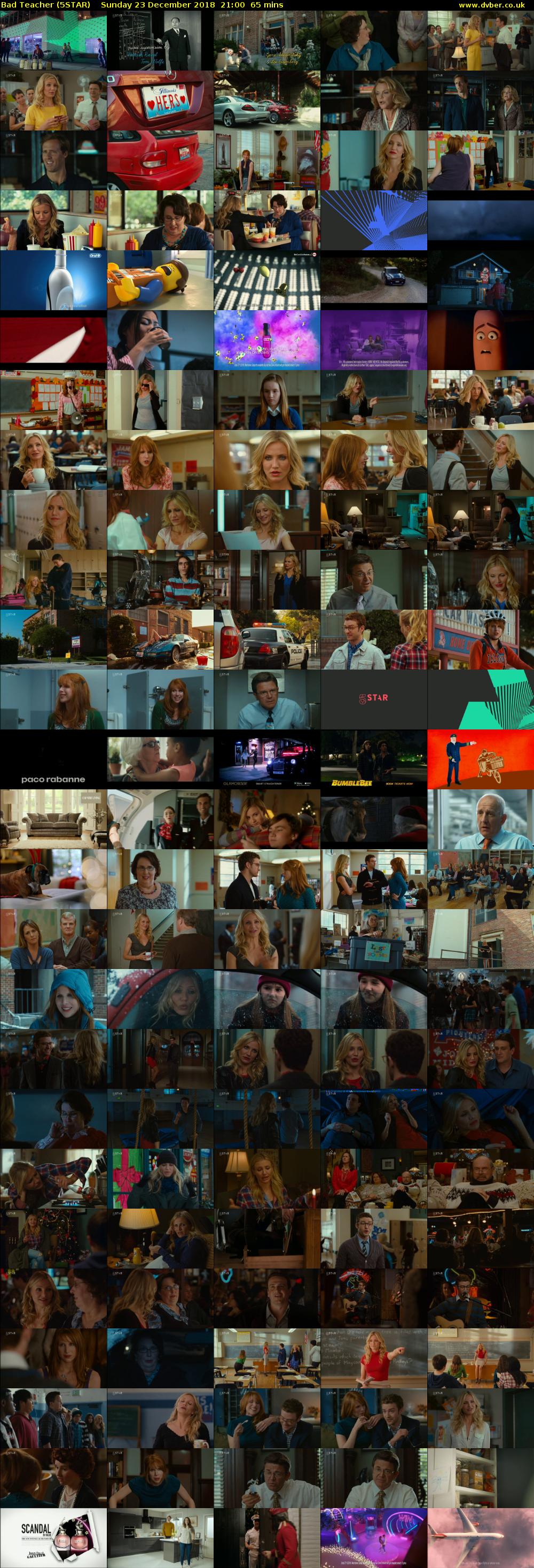 Bad Teacher (5STAR) Sunday 23 December 2018 21:00 - 22:05