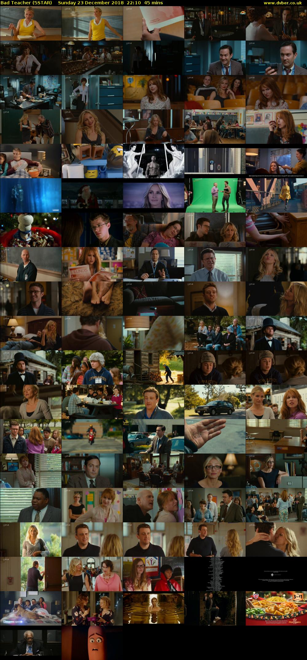 Bad Teacher (5STAR) Sunday 23 December 2018 22:10 - 22:55