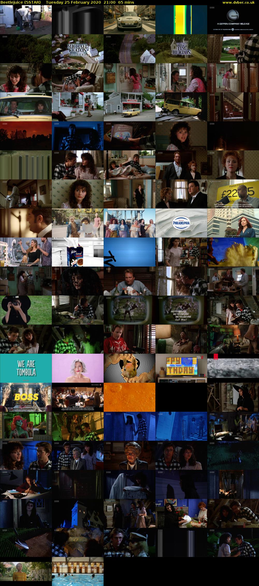 Beetlejuice (5STAR) Tuesday 25 February 2020 21:00 - 22:05