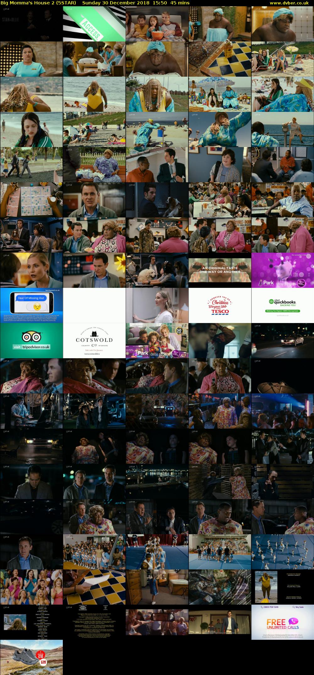 Big Momma's House 2 (5STAR) Sunday 30 December 2018 15:50 - 16:35