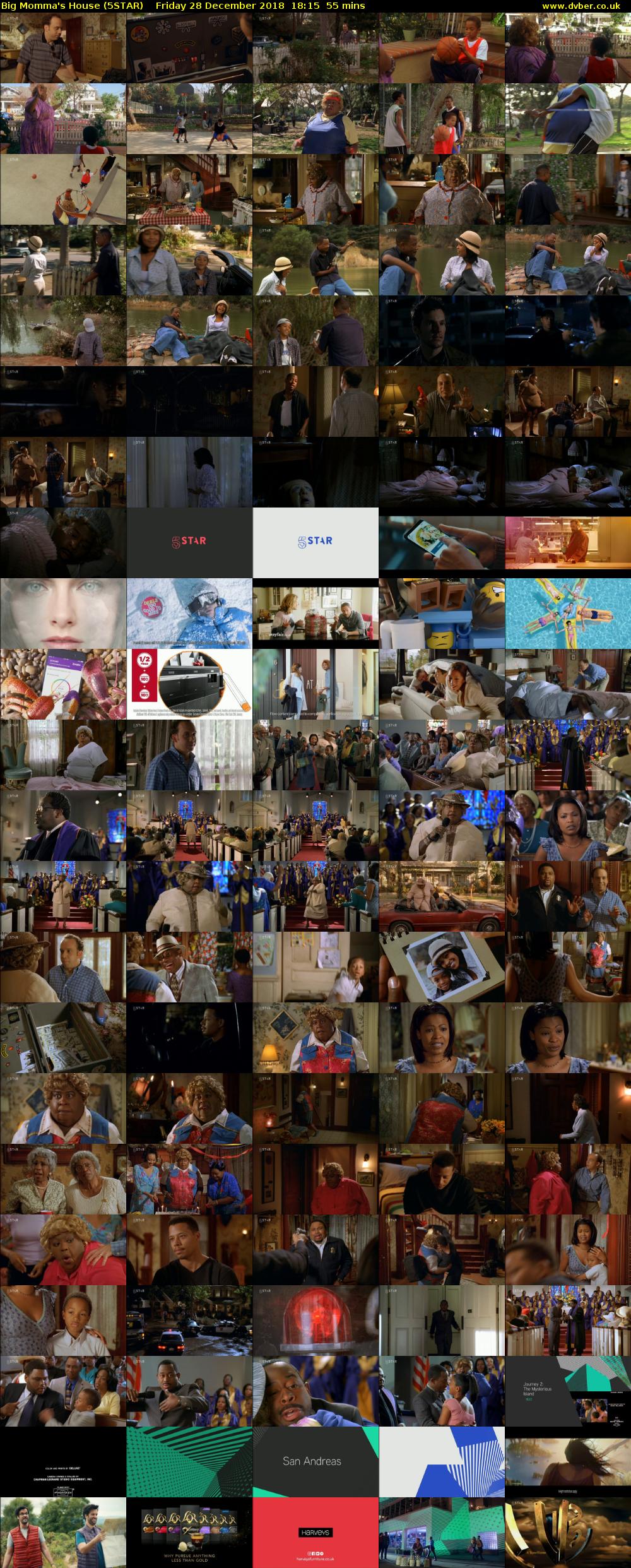 Big Momma's House (5STAR) Friday 28 December 2018 18:15 - 19:10