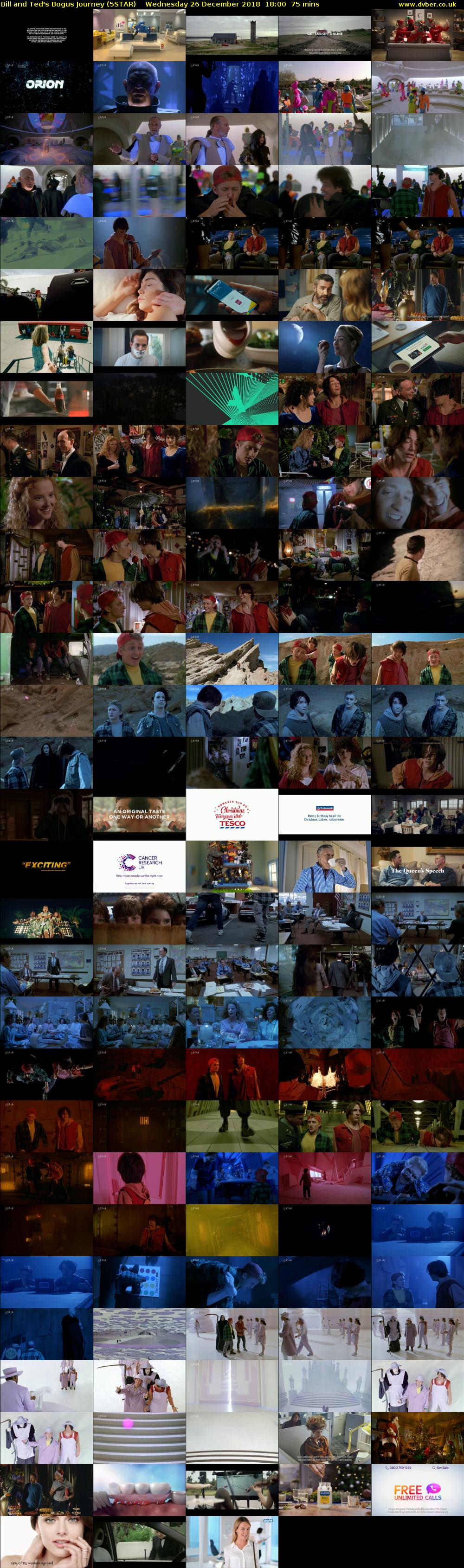 Bill and Ted's Bogus Journey (5STAR) Wednesday 26 December 2018 18:00 - 19:15