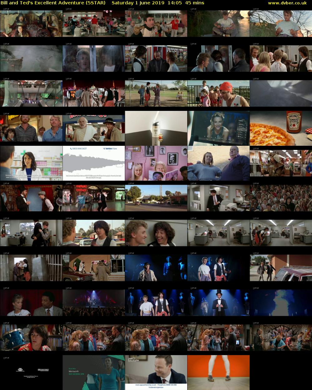 Bill and Ted's Excellent Adventure (5STAR) Saturday 1 June 2019 14:05 - 14:50