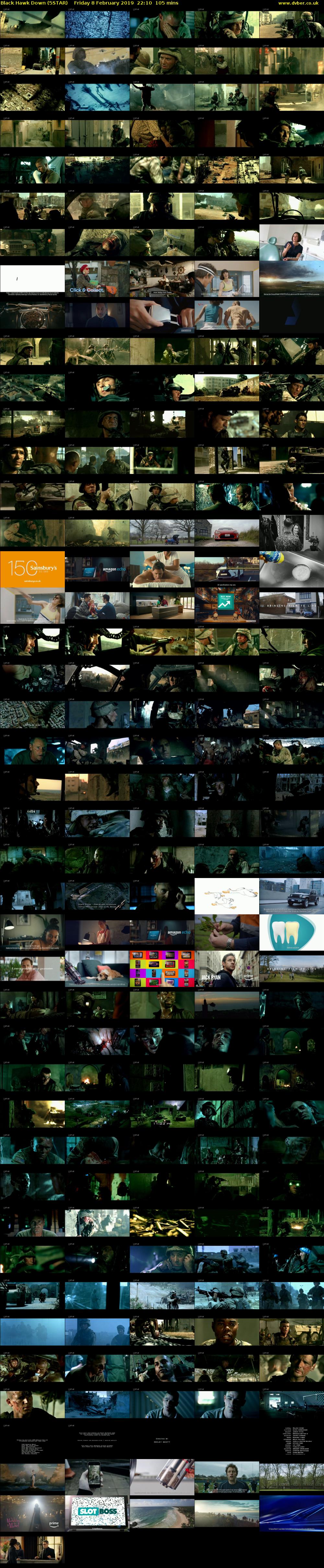 Black Hawk Down (5STAR) Friday 8 February 2019 22:10 - 23:55