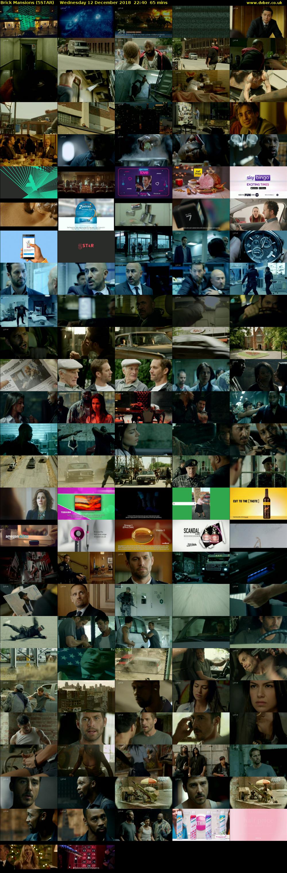 Brick Mansions (5STAR) Wednesday 12 December 2018 22:40 - 23:45