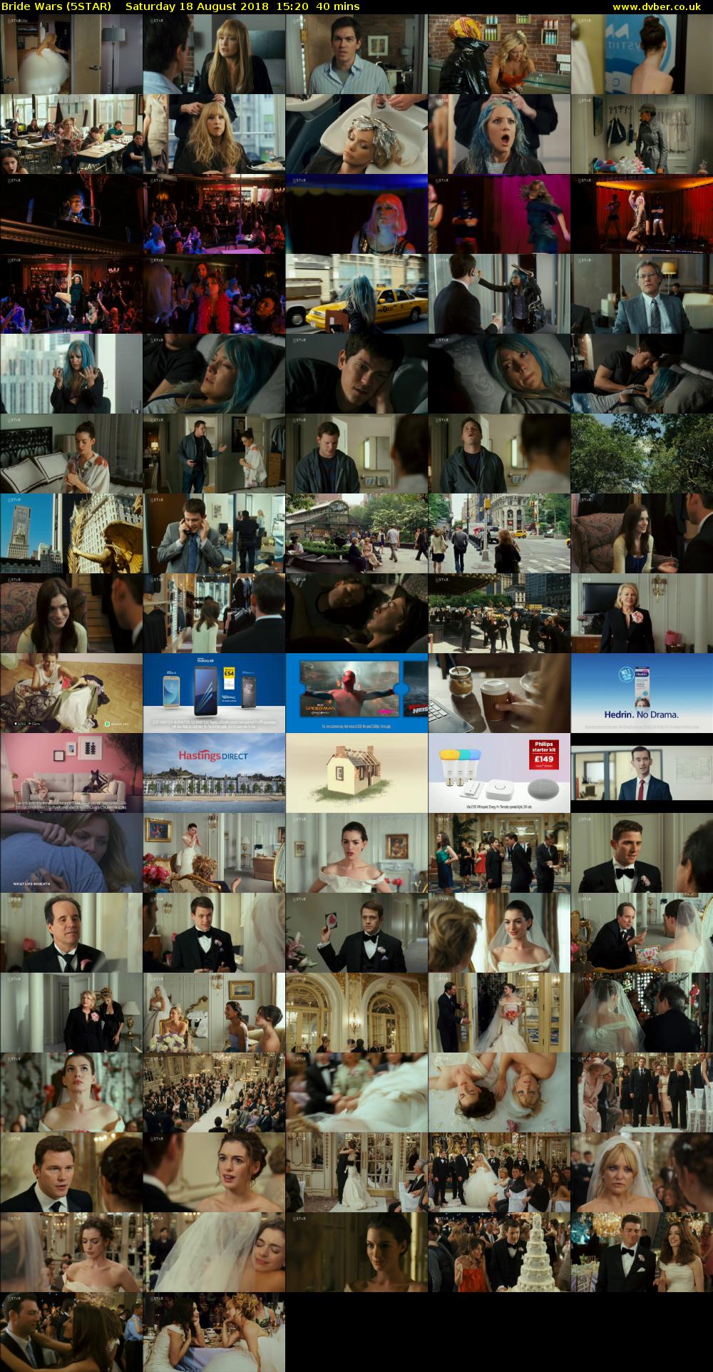 Bride Wars (5STAR) Saturday 18 August 2018 15:20 - 16:00