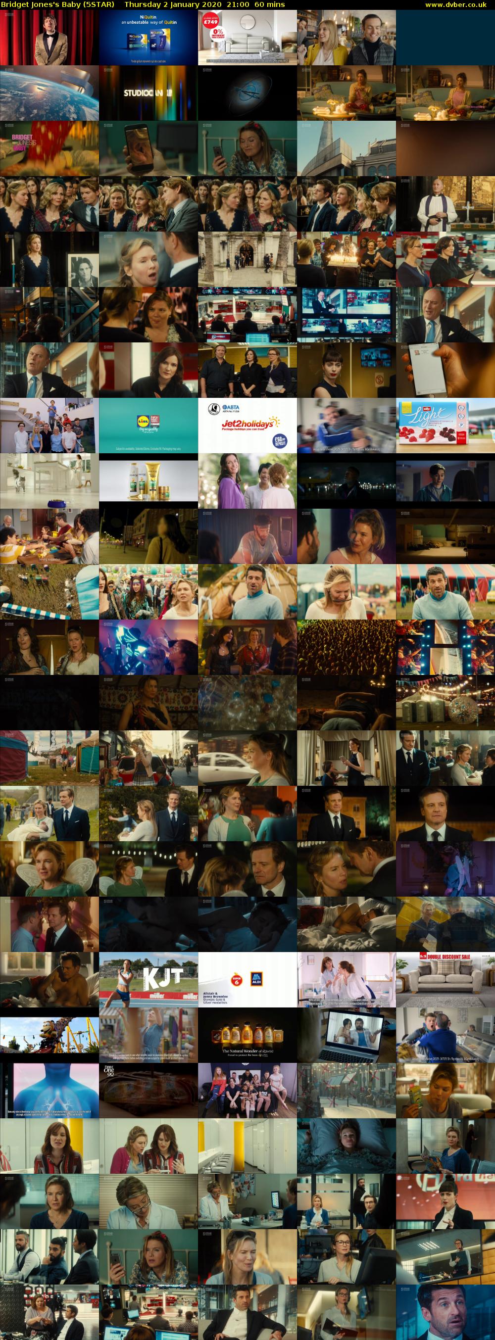 Bridget Jones's Baby (5STAR) Thursday 2 January 2020 21:00 - 22:00