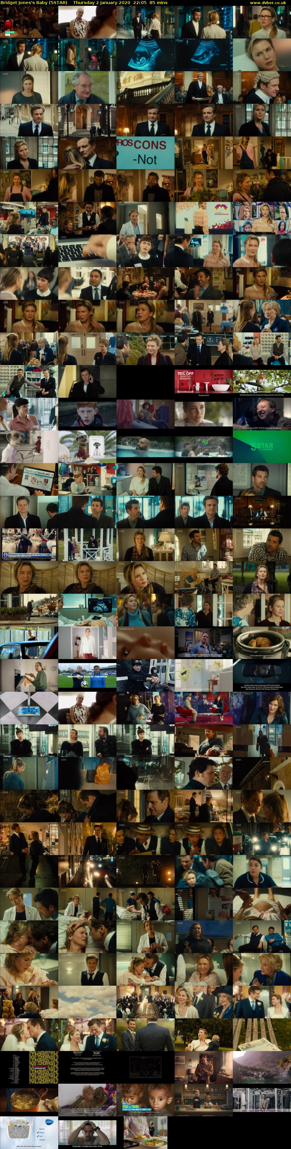 Bridget Jones's Baby (5STAR) Thursday 2 January 2020 22:05 - 23:30