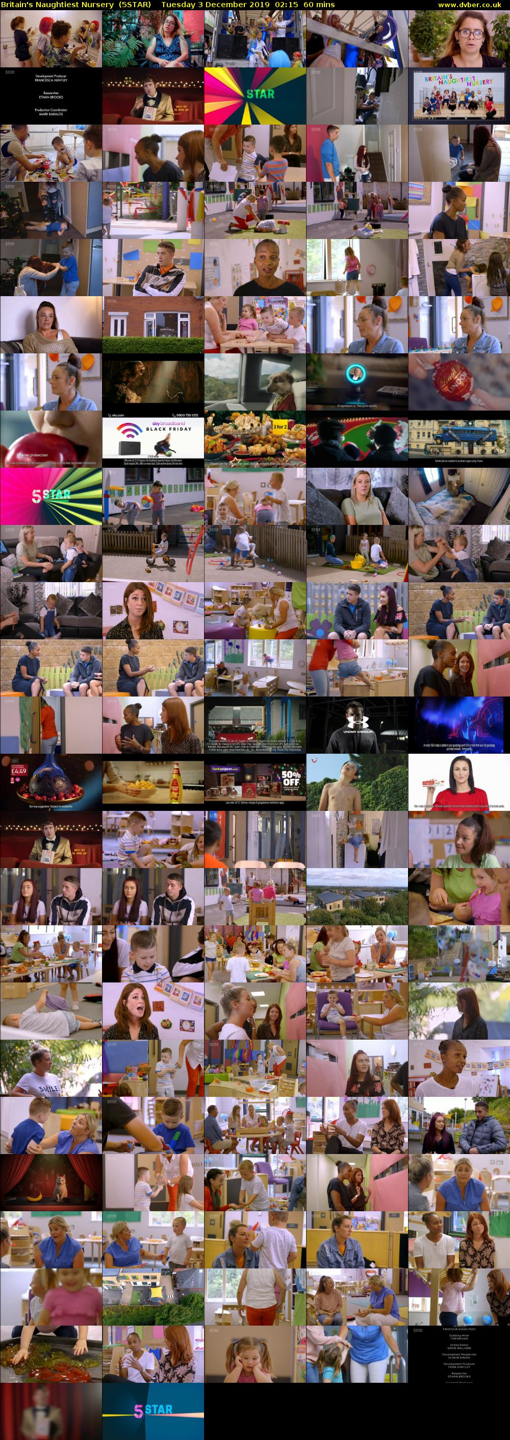 Britain's Naughtiest Nursery  (5STAR) Tuesday 3 December 2019 02:15 - 03:15