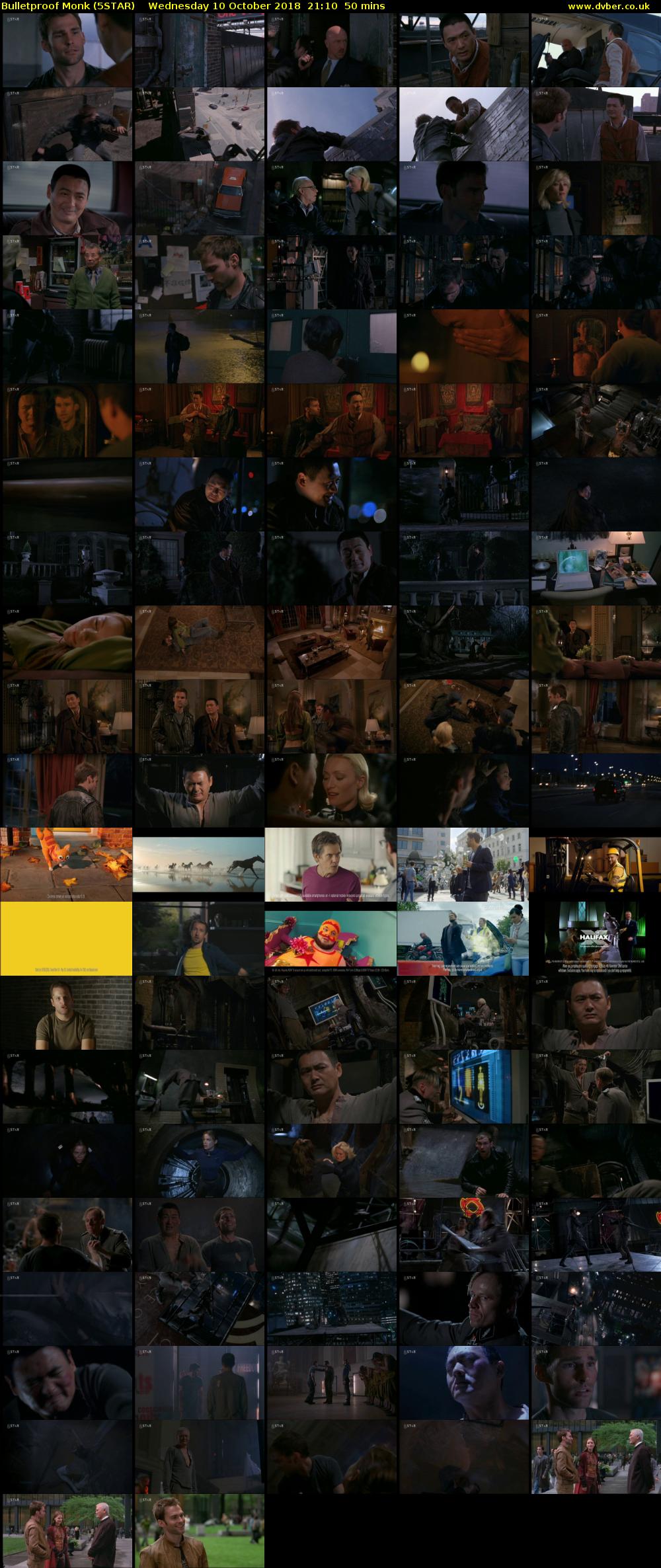 Bulletproof Monk (5STAR) Wednesday 10 October 2018 21:10 - 22:00