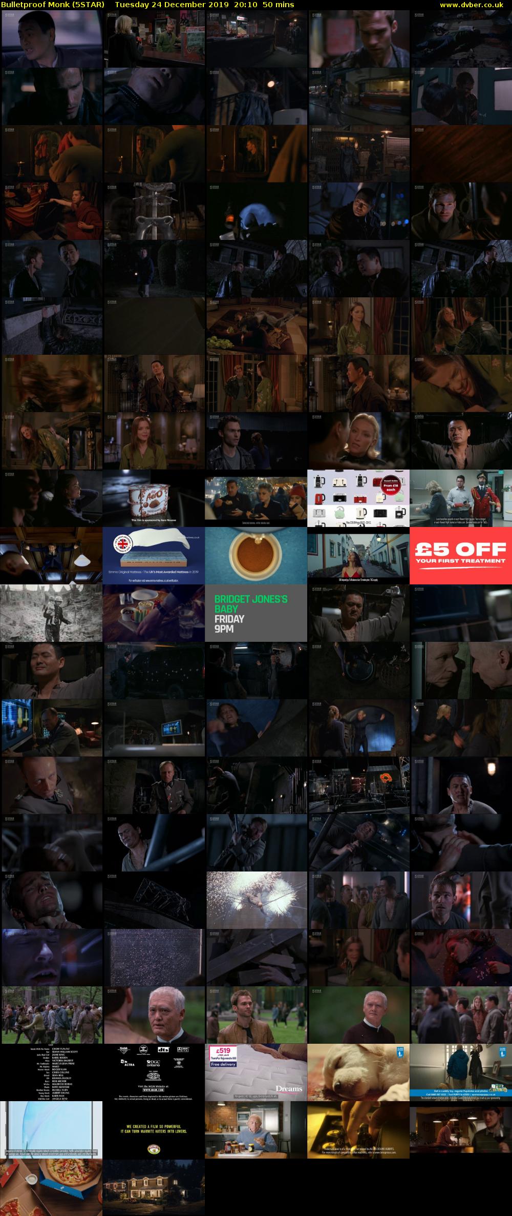 Bulletproof Monk (5STAR) Tuesday 24 December 2019 20:10 - 21:00
