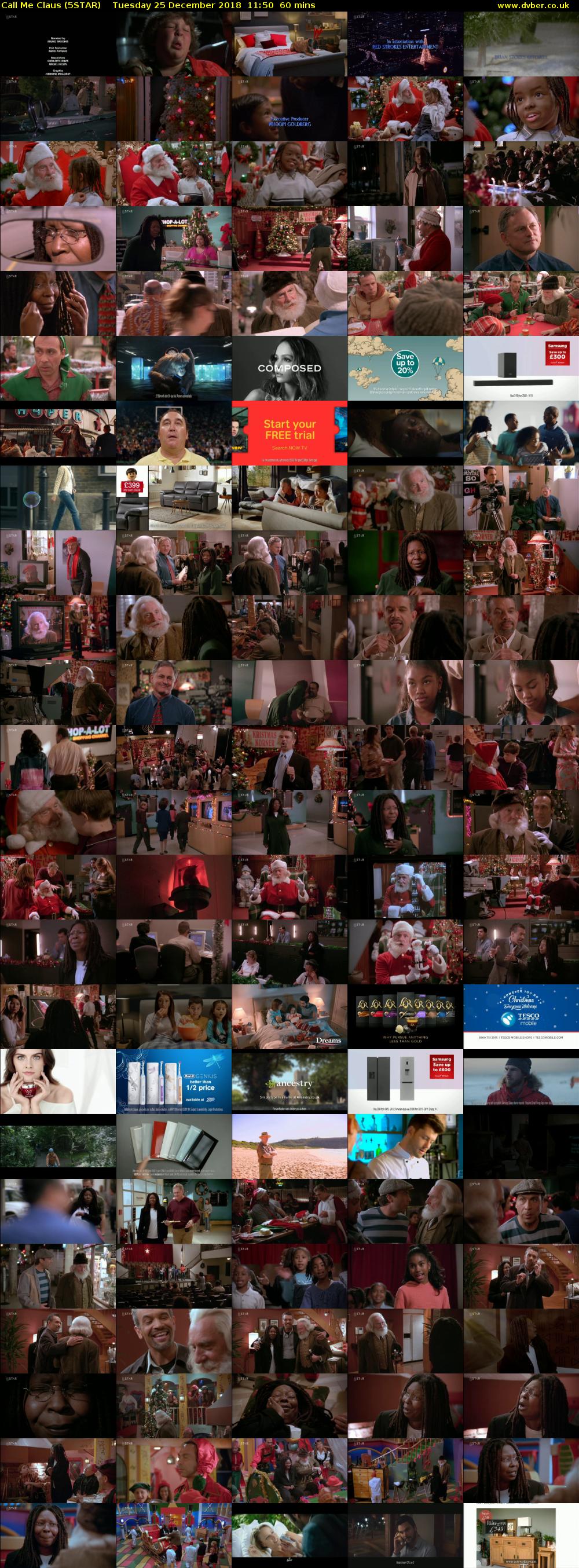 Call Me Claus (5STAR) Tuesday 25 December 2018 11:50 - 12:50