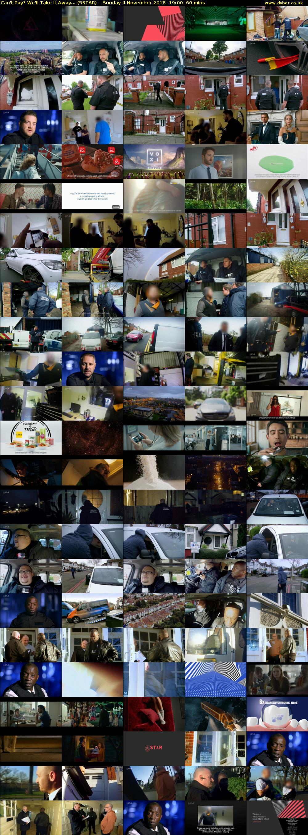 Can't Pay? We'll Take It Away... (5STAR) Sunday 4 November 2018 19:00 - 20:00