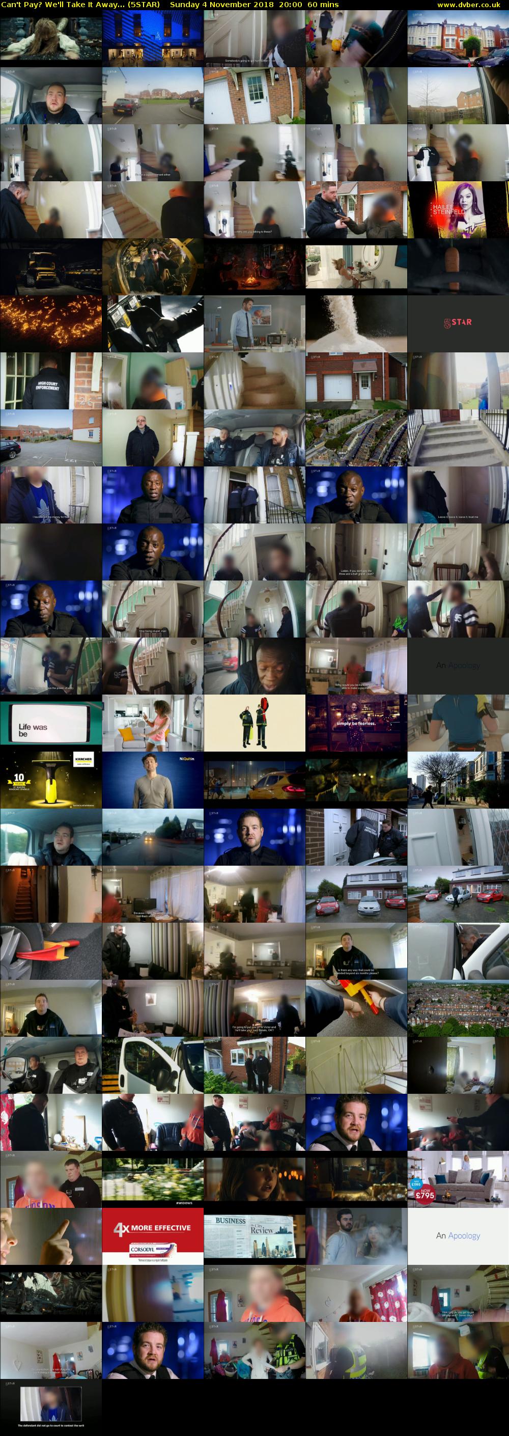 Can't Pay? We'll Take It Away... (5STAR) Sunday 4 November 2018 20:00 - 21:00