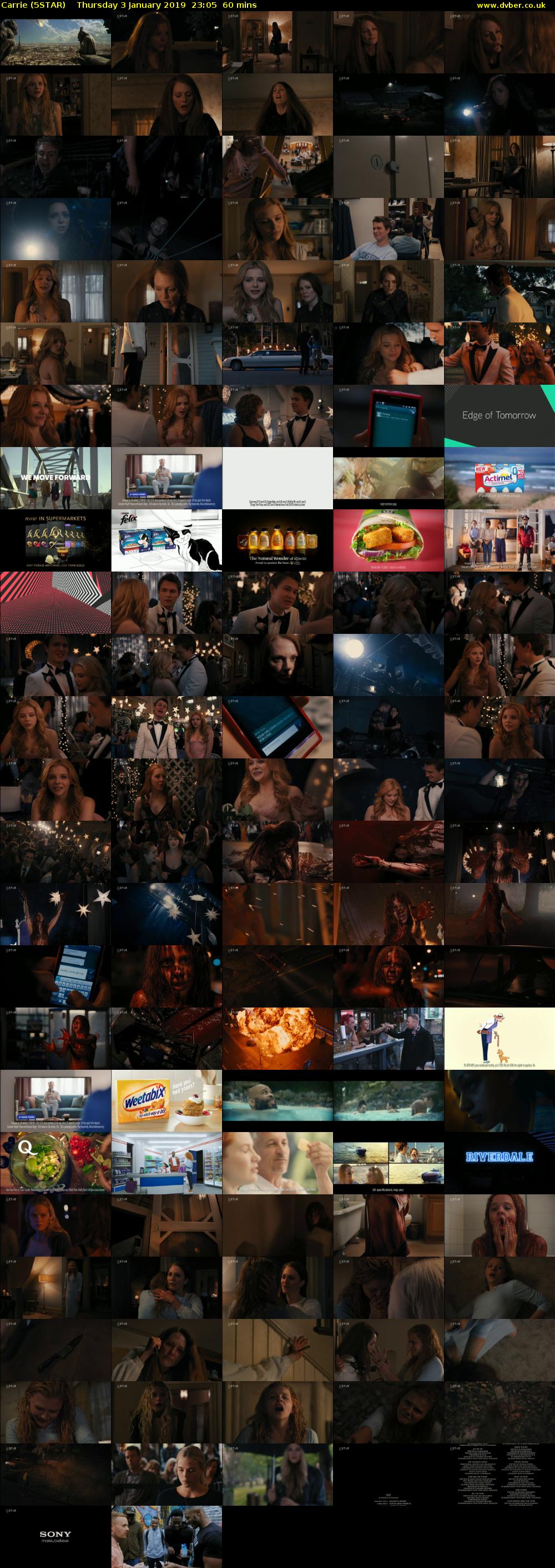 Carrie (5STAR) Thursday 3 January 2019 23:05 - 00:05