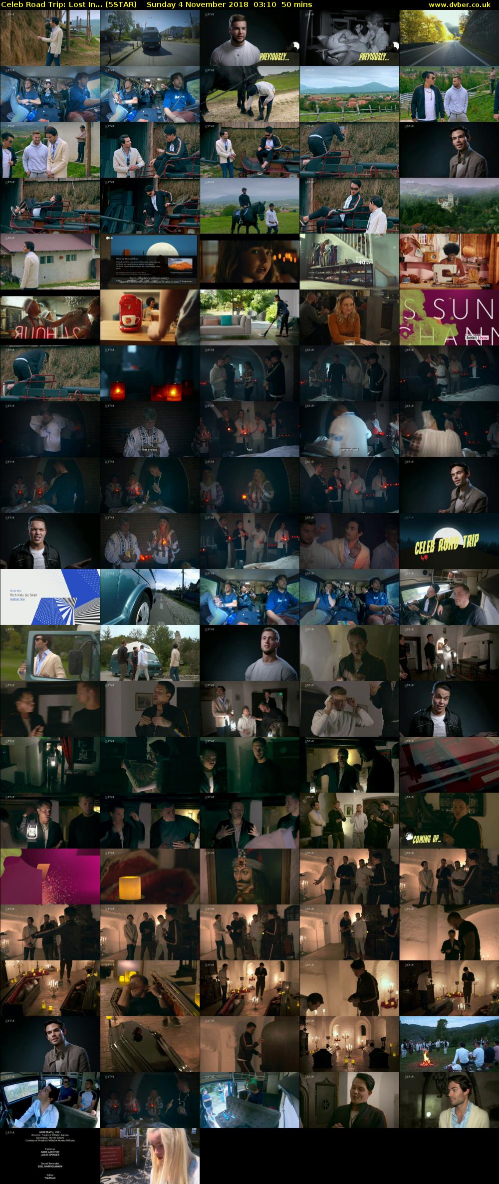 Celeb Road Trip: Lost In... (5STAR) Sunday 4 November 2018 03:10 - 04:00