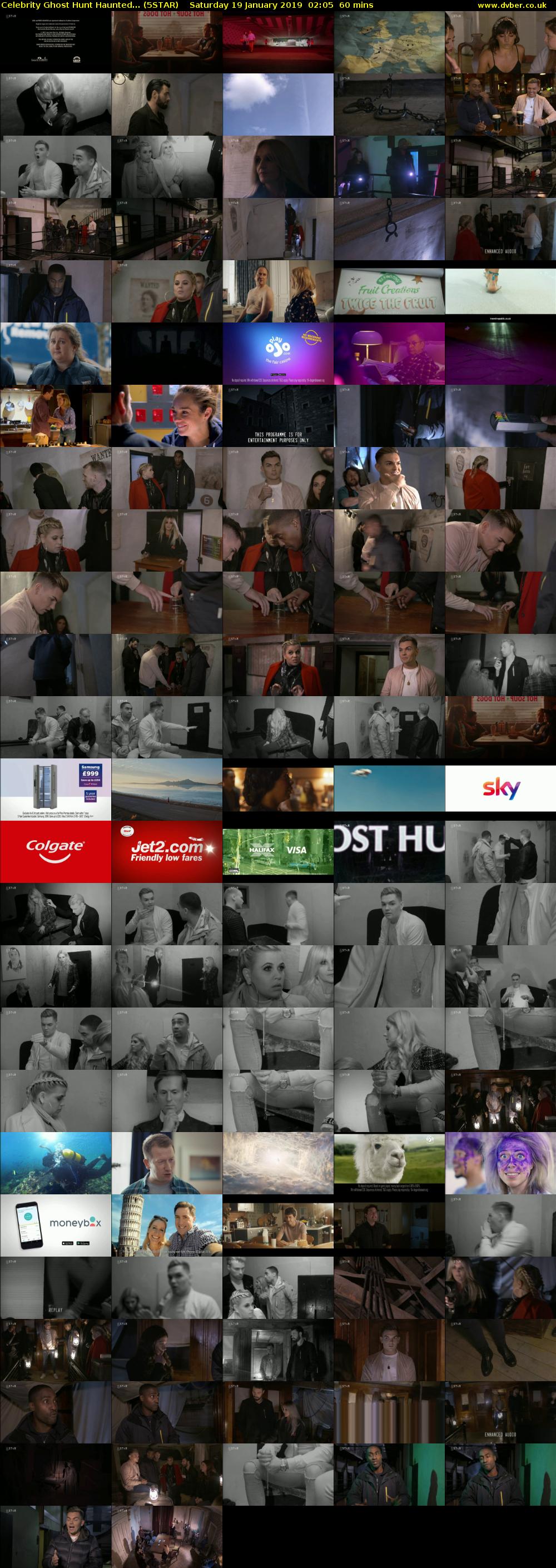 Celebrity Ghost Hunt Haunted... (5STAR) Saturday 19 January 2019 02:05 - 03:05