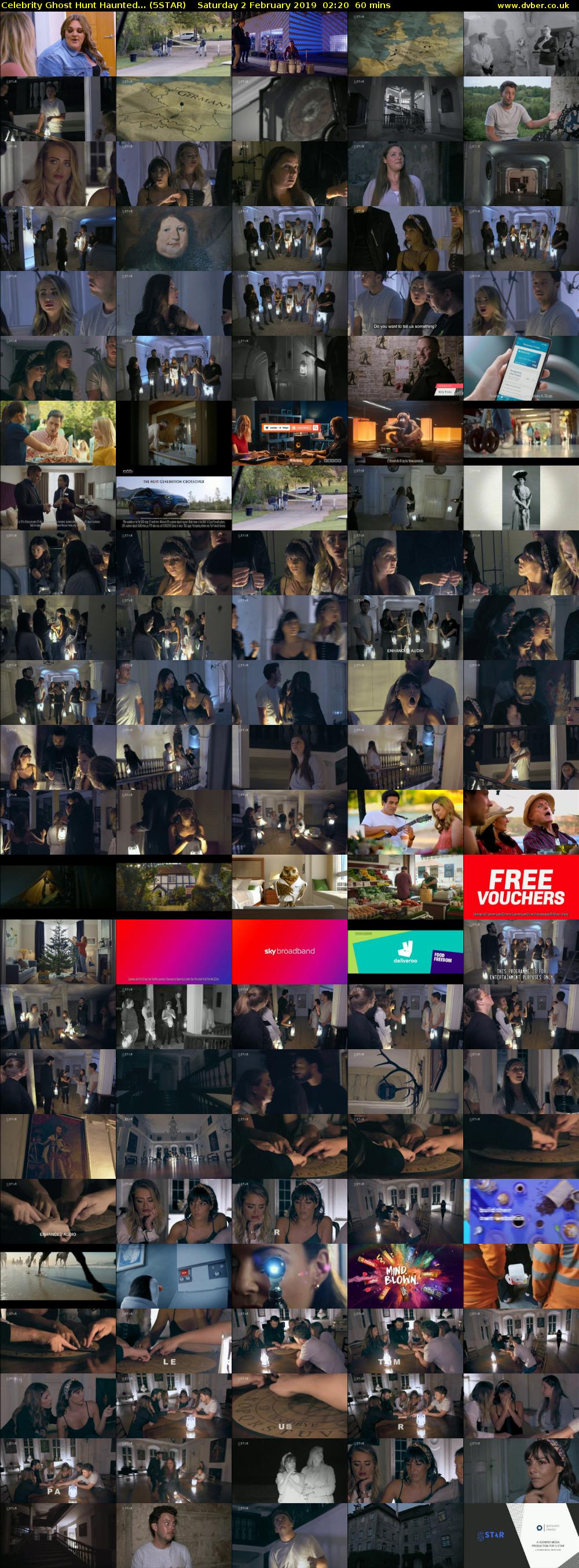 Celebrity Ghost Hunt Haunted... (5STAR) Saturday 2 February 2019 02:20 - 03:20