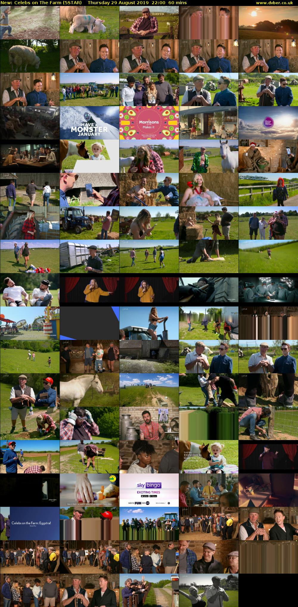 Celebs on the Farm (5STAR) Thursday 29 August 2019 22:00 - 23:00