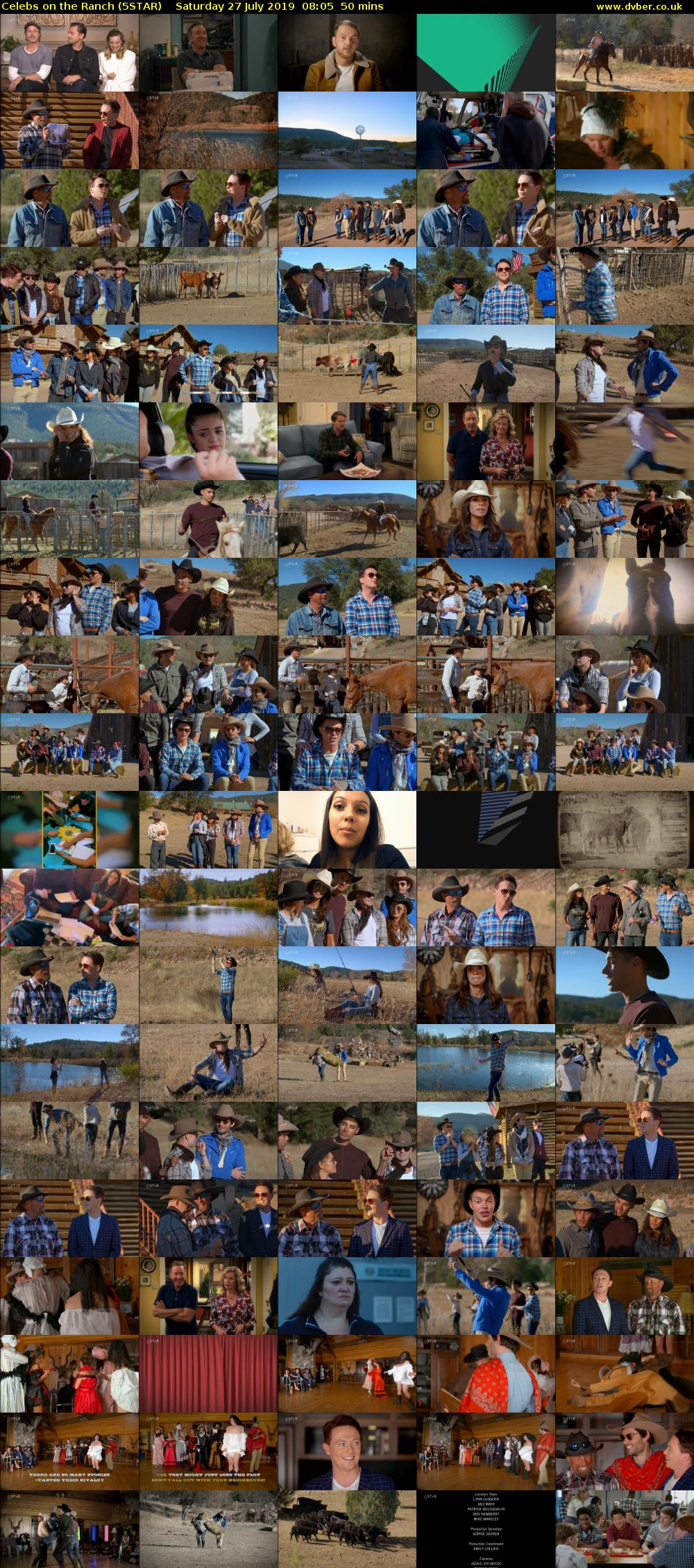 Celebs on the Ranch (5STAR) Saturday 27 July 2019 08:05 - 08:55