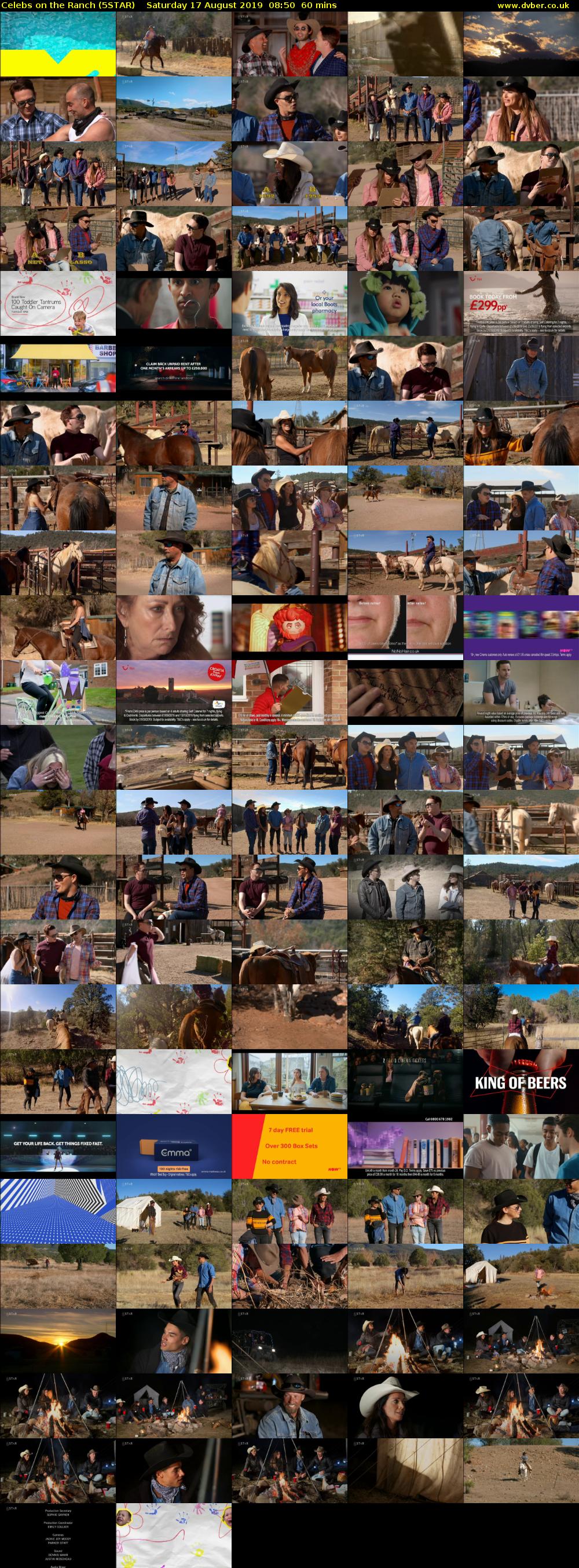 Celebs on the Ranch (5STAR) Saturday 17 August 2019 08:50 - 09:50