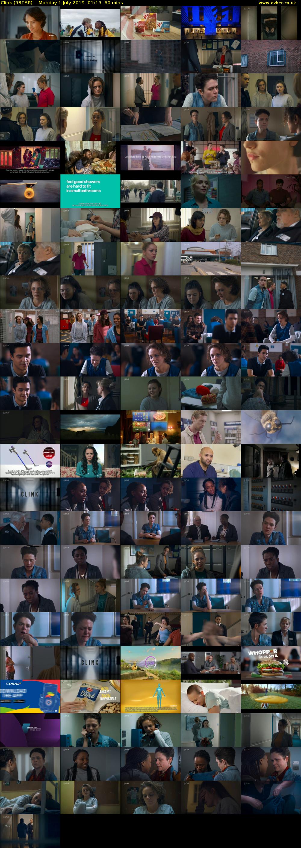 Clink (5STAR) Monday 1 July 2019 01:15 - 02:15