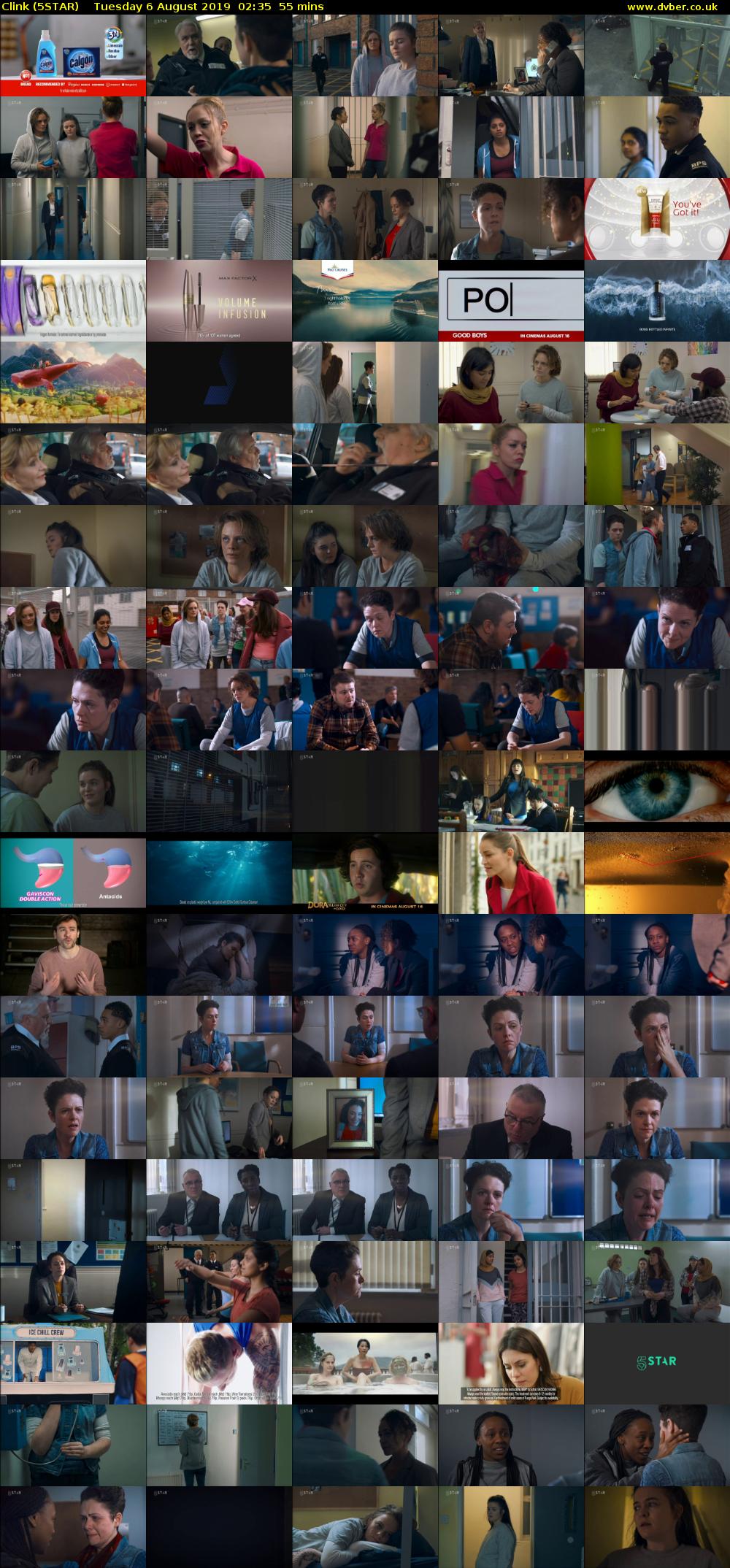 Clink (5STAR) Tuesday 6 August 2019 02:35 - 03:30
