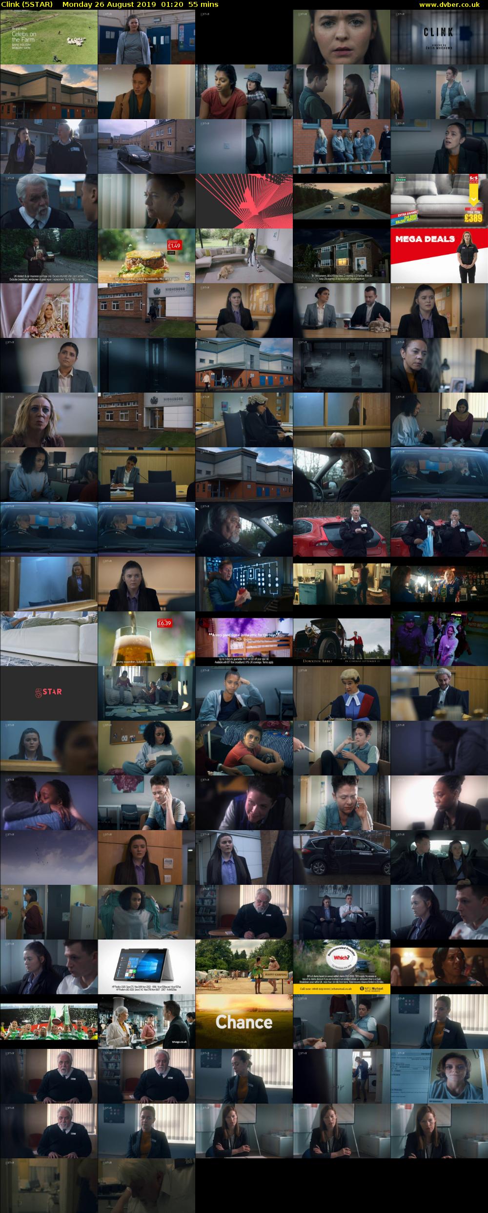 Clink (5STAR) Monday 26 August 2019 01:20 - 02:15