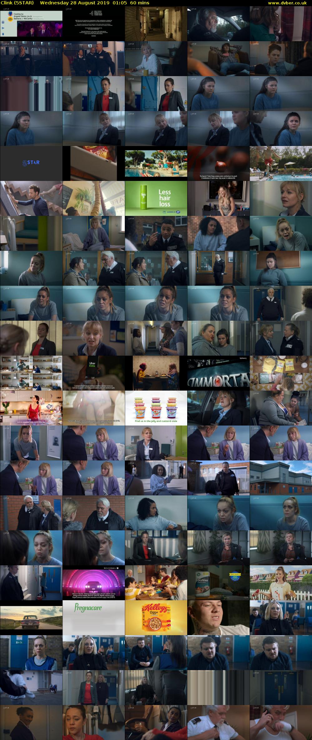 Clink (5STAR) Wednesday 28 August 2019 01:05 - 02:05