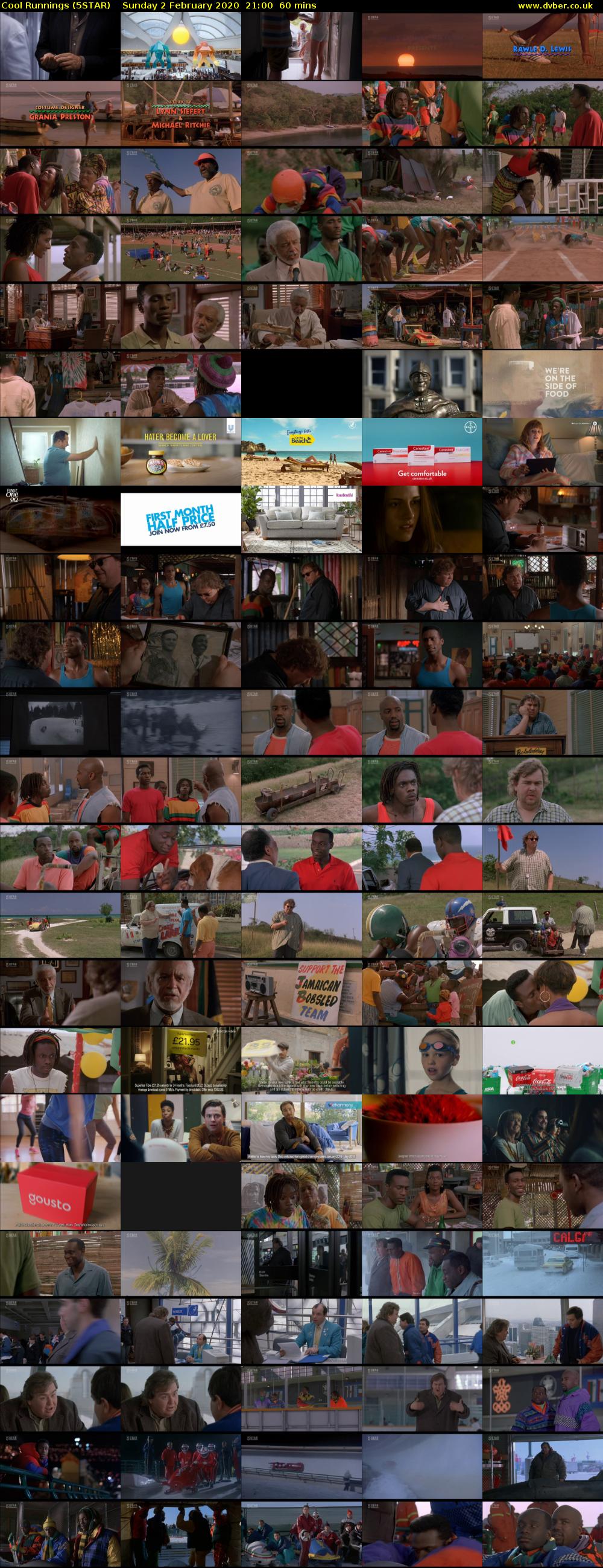 Cool Runnings (5STAR) Sunday 2 February 2020 21:00 - 22:00
