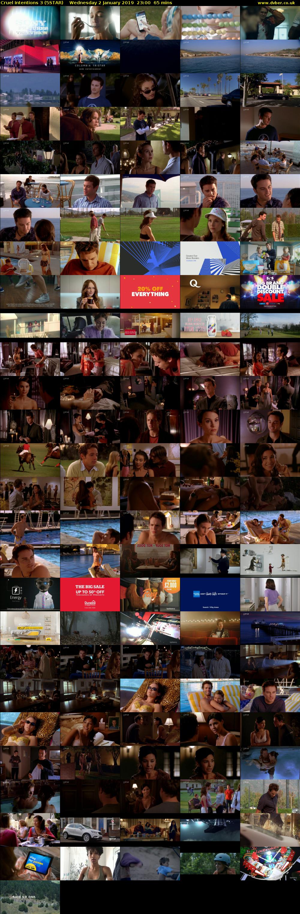 Cruel Intentions 3 (5STAR) Wednesday 2 January 2019 23:00 - 00:05