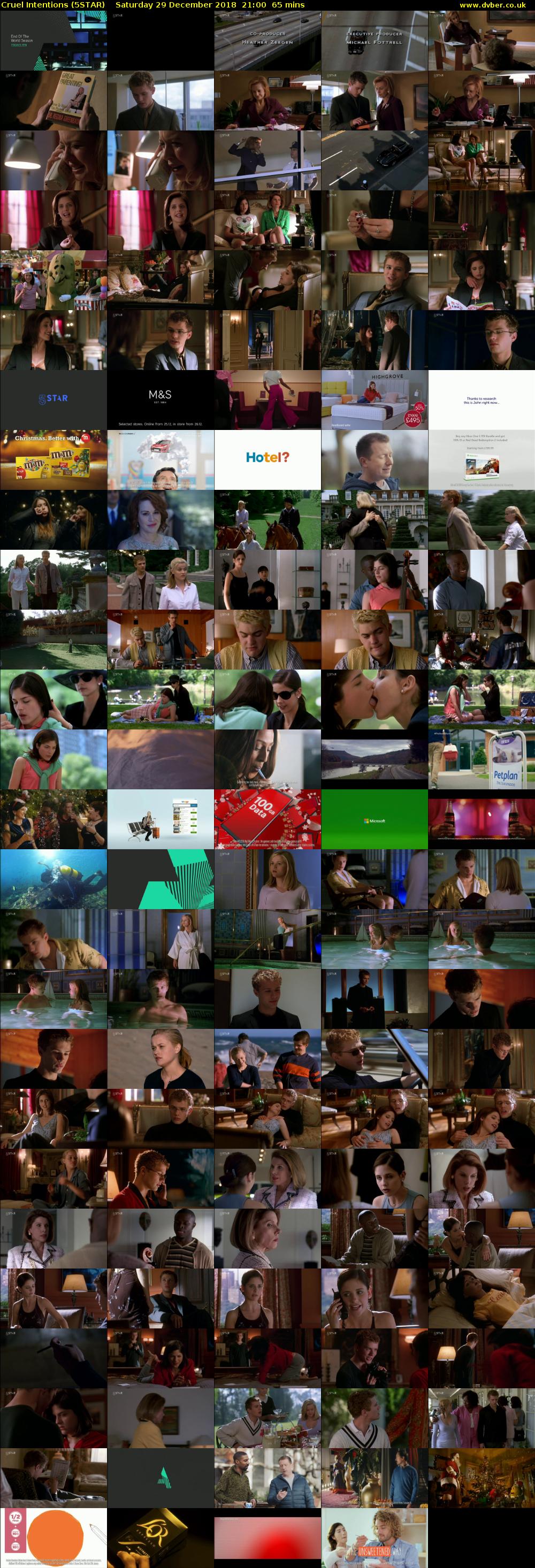 Cruel Intentions (5STAR) Saturday 29 December 2018 21:00 - 22:05