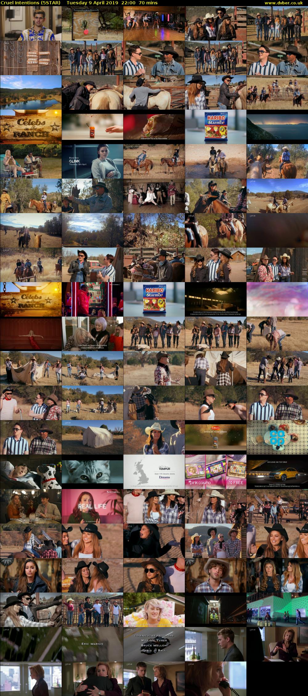 Cruel Intentions (5STAR) Tuesday 9 April 2019 22:00 - 23:10