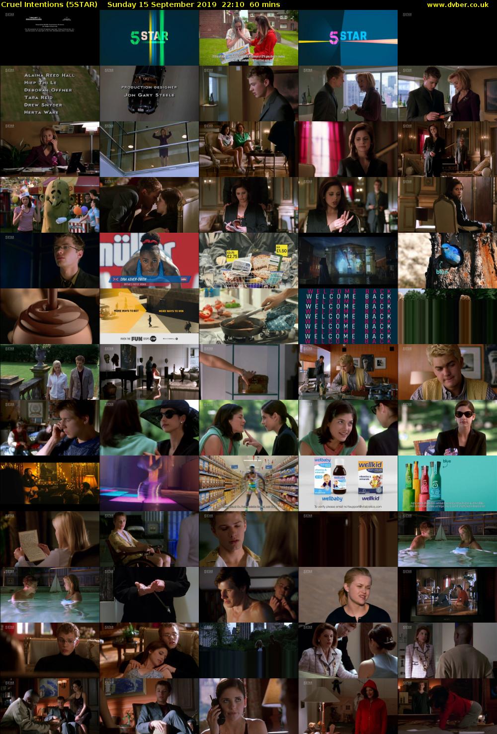 Cruel Intentions (5STAR) Sunday 15 September 2019 22:10 - 23:10
