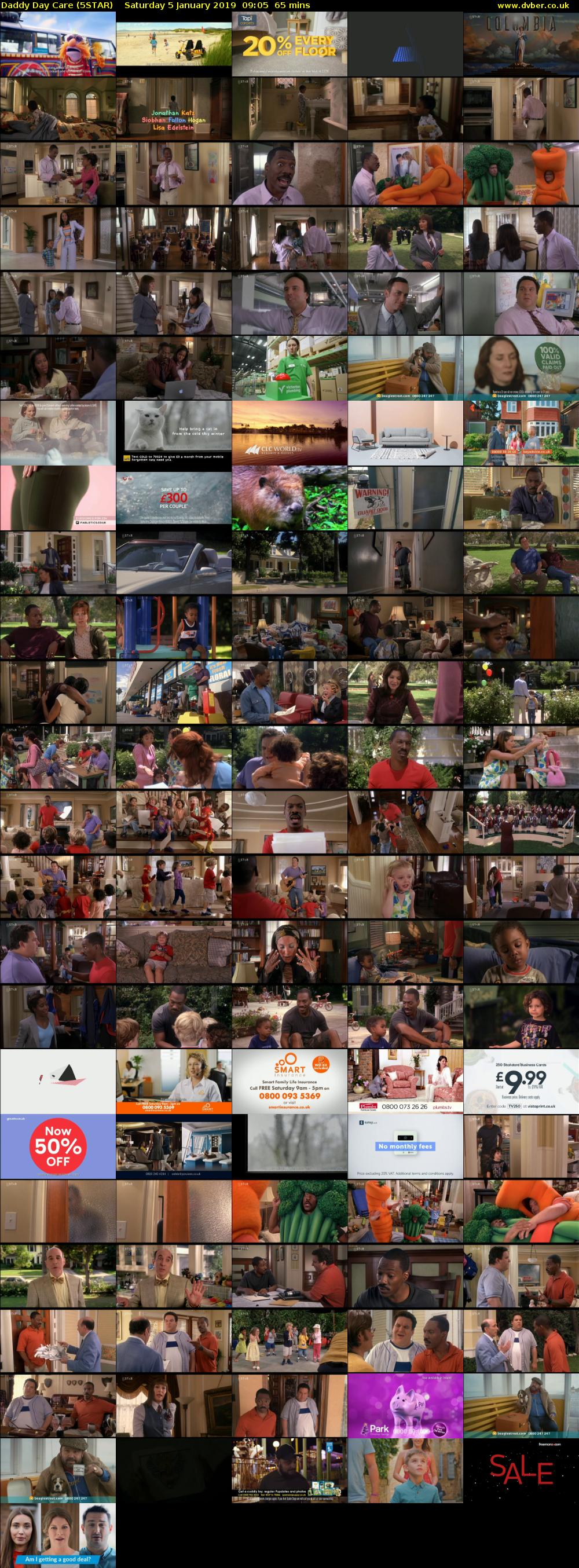 Daddy Day Care (5STAR) Saturday 5 January 2019 09:05 - 10:10